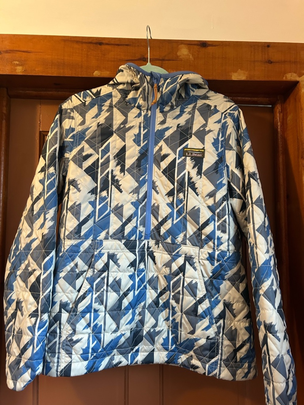 L.L.Bean Women's Quilted Jacket in Deep Blue
